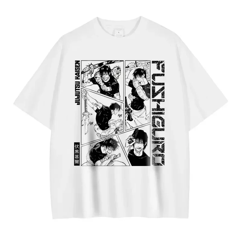 Summer men's Japanese anime T-shirt jujutsu k-kaisen character pattern printed retro pure cotton T-shirt streetwear
Summer men's Japanese anime T-shirt jujutsu k-kaisen character pattern printed retro pure cotton T-shirt streetwear