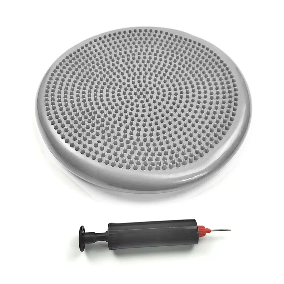 Gray PVC Yoga Balance Mat, Inflatable Massage Cushion, Sports Fitness Balance
Gray PVC Yoga Balance Mat, Inflatable Massage Cushion, Sports Fitness Balance
