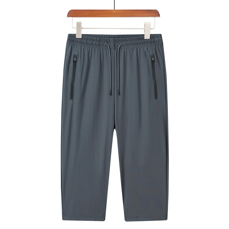Summer Men's Outdoor Sports and Leisure Cool Ice Silk 7-inch Pants Fashionable Loose Lightweight Breathable Sports Pants
Summer Men's Outdoor Sports and Leisure Cool Ice Silk 7-inch Pants Fashionable Loose Lightweight Breathable Sports Pants
