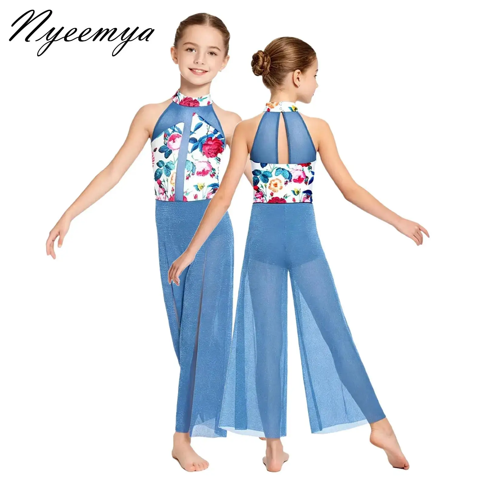 Big Girls Modern Lyrical Dance Performance Jumpsuit Mesh Briefs Bodysuit Ballet Artistic Skating Gymnastics Acrobatics Costume
Big Girls Modern Lyrical Dance Performance Jumpsuit Mesh Briefs Bodysuit Ballet Artistic Skating Gymnastics Acrobatics Costume