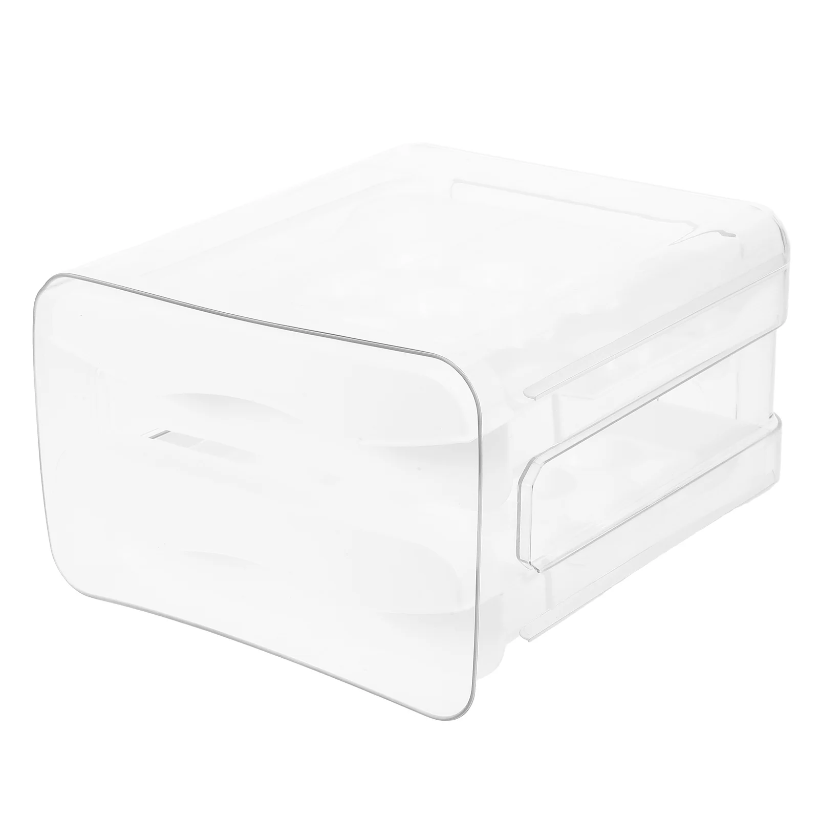 Double Layer 32 Eggs Transparent Storage Box Lid Refrigerator Kitchen Organizer Stackable Egg Tray Fridge Drawer Type Container
Double Layer 32 Eggs Transparent Storage Box Lid Refrigerator Kitchen Organizer Stackable Egg Tray Fridge Drawer Type Container