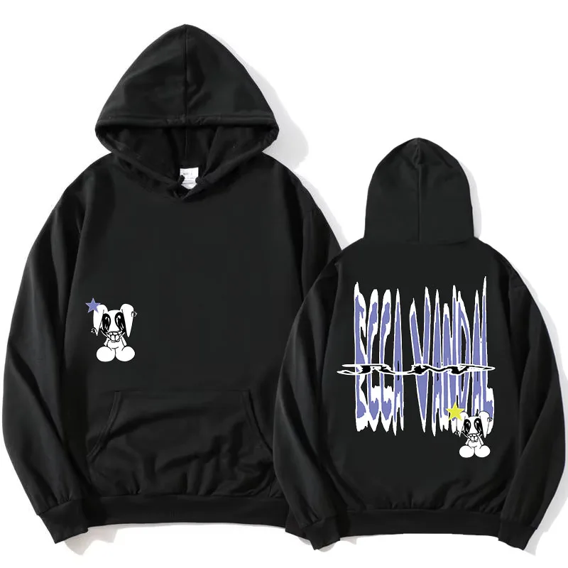 STAR BUNNY Hoodies ECCA VANDAL Graphic Print Sweatshirt Long Sleeve Loose Women Pullovers Unisex Streetwear Casual Hooded Tops
STAR BUNNY Hoodies ECCA VANDAL Graphic Print Sweatshirt Long Sleeve Loose Women Pullovers Unisex Streetwear Casual Hooded Tops