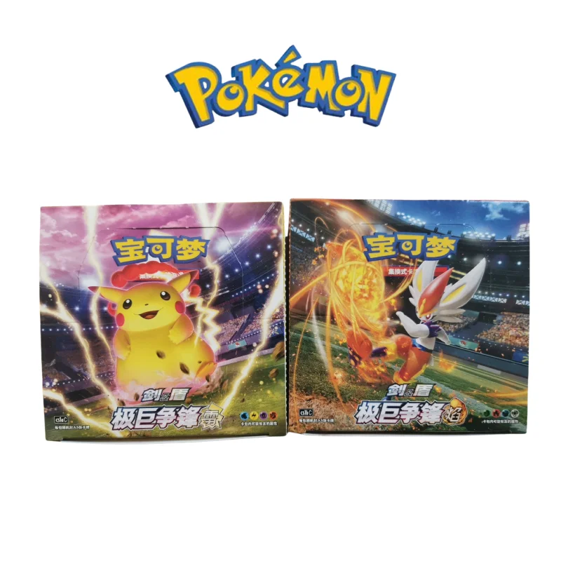 Hot Original Pokemon Trading Card Game Ptcg Simplified Chinese Version Sword&Shield All Series Gift Boxes Children Birthday Gift
Hot Original Pokemon Trading Card Game Ptcg Simplified Chinese Version Sword&Shield All Series Gift Boxes Children Birthday Gift