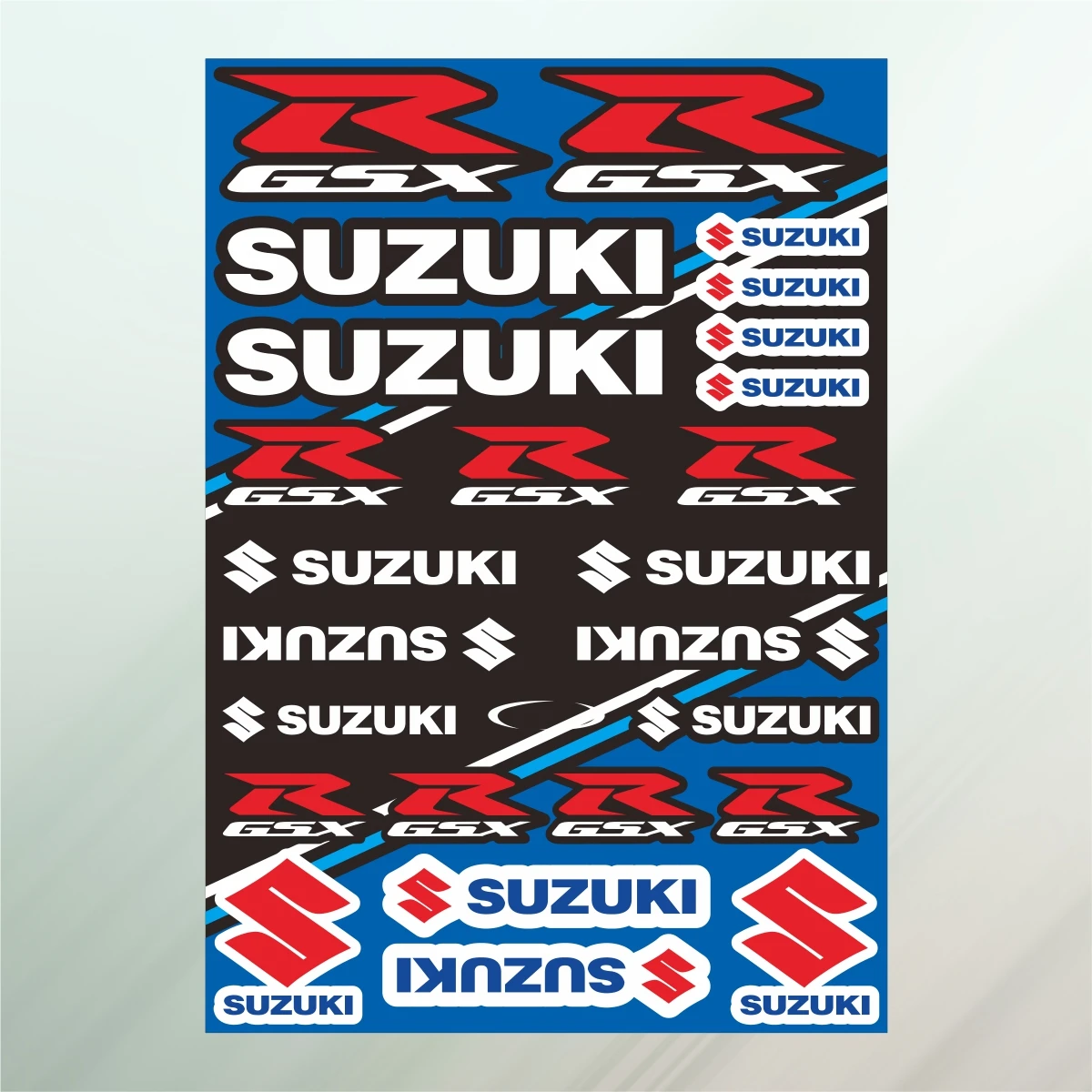 Наклейки с логотипом для мотоцикла Suzuki
Наклейки с логотипом для мотоцикла Suzuki