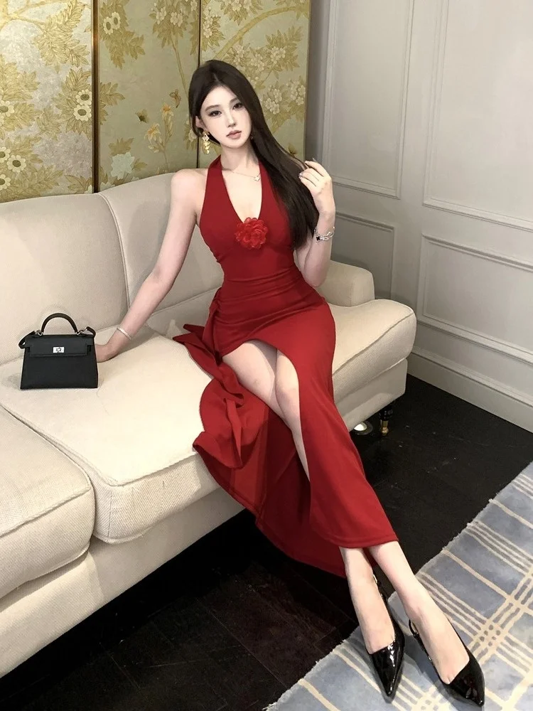 Ele Red V-Ne Slit Dr Slim Fit mid Waist Knitted High Elastic Summer Ciwalk Skirt for Balanced Body ape
Ele Red V-Ne Slit Dr Slim Fit mid Waist Knitted High Elastic Summer Ciwalk Skirt for Balanced Body ape