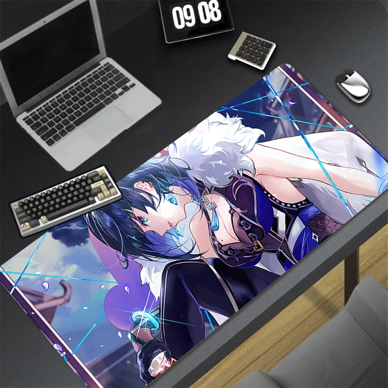 Computer Gaming Accessories Fun Mousepad Office PC G-genshin Impact Yelan Mouse Pad Keyboard Pad Desk Decoracion Anime Desk Mat
Computer Gaming Accessories Fun Mousepad Office PC G-genshin Impact Yelan Mouse Pad Keyboard Pad Desk Decoracion Anime Desk Mat
