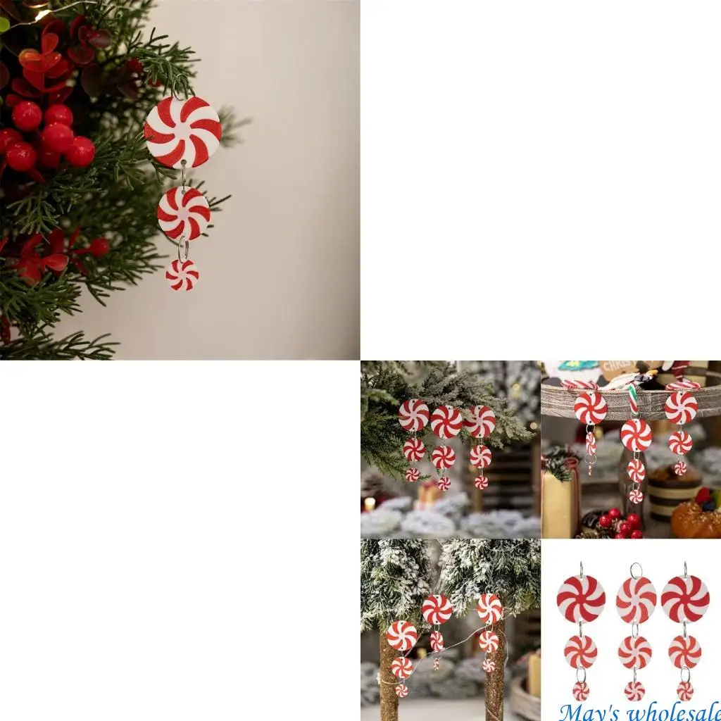 Set of 30 Candy Like Festival Hanging Decoration Elegant Candy Look Christmas Decoration Hanging Pendant 448A
Set of 30 Candy Like Festival Hanging Decoration Elegant Candy Look Christmas Decoration Hanging Pendant 448A