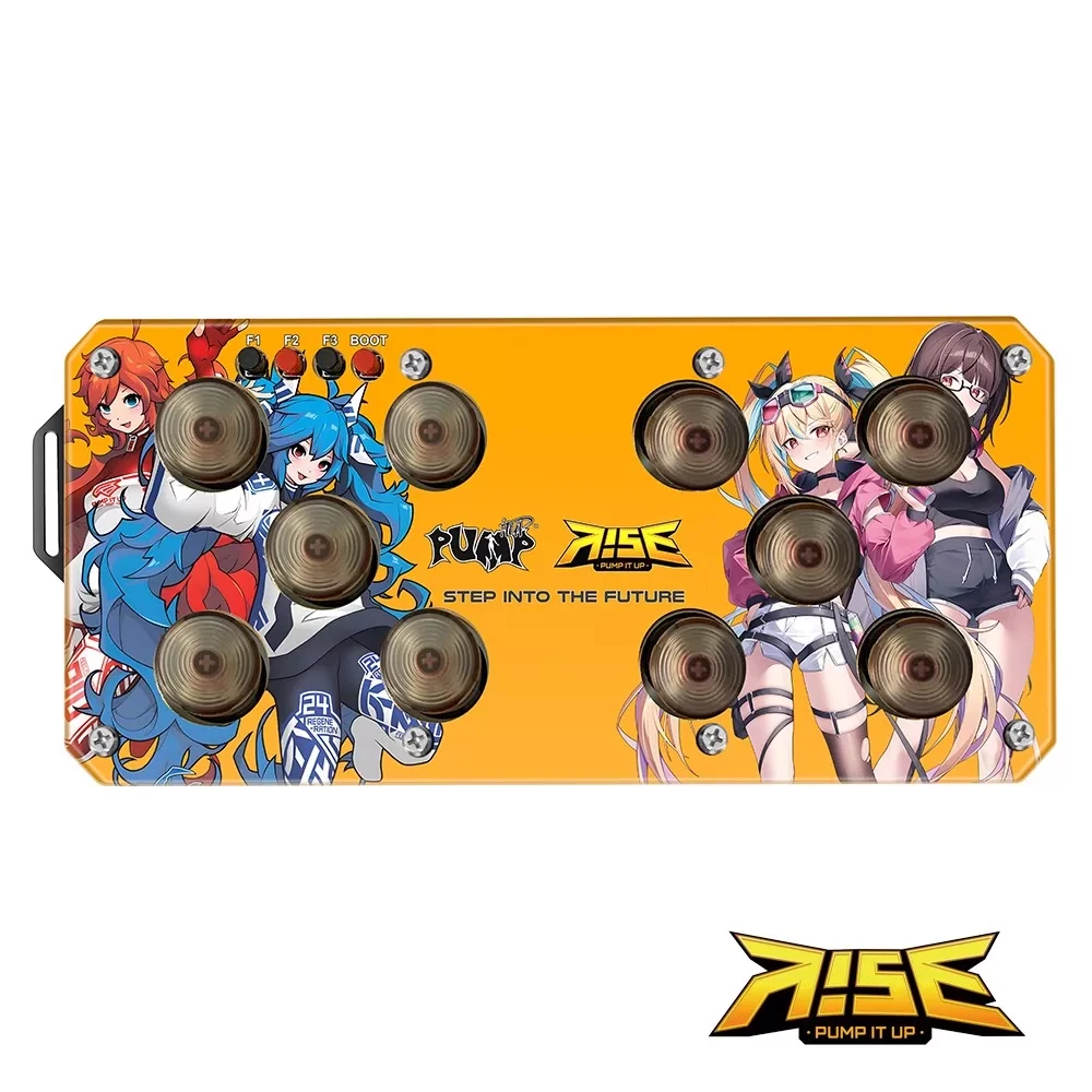 Pump it up Controller RISE Slim Portable Hitbox Arcade Controller Support for PC With Low Profile Switches Fight Console
Pump it up Controller RISE Slim Portable Hitbox Arcade Controller Support for PC With Low Profile Switches Fight Console