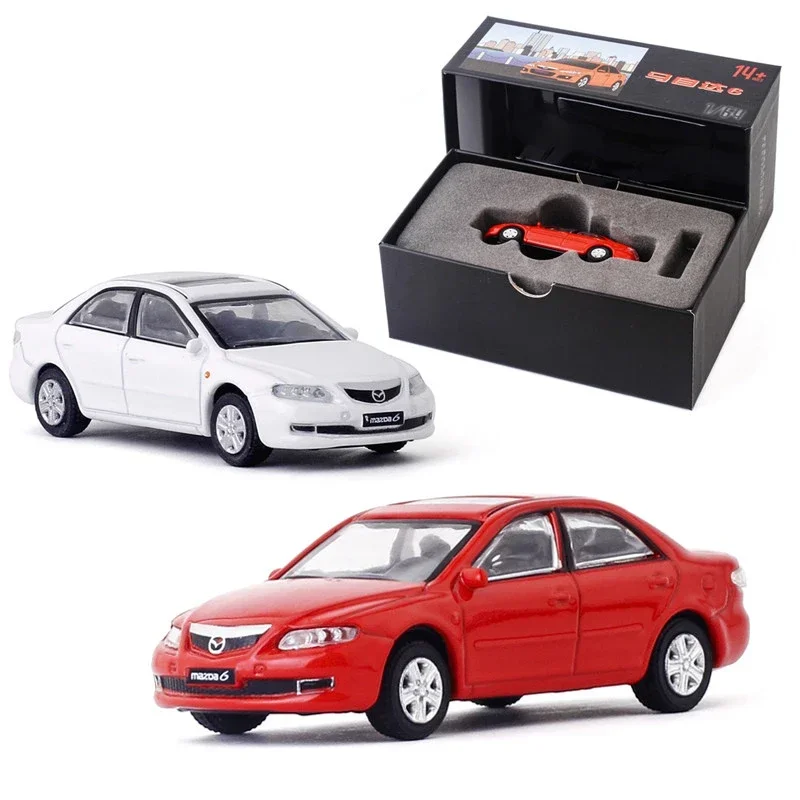Коллекционное издание 1:64 Mazda 6, классическая модель автомобиля из сплава, литая под давлением металлическая модель кузова и шасси автомобиля
Коллекционное издание 1:64 Mazda 6, классическая модель автомобиля из сплава, литая под давлением металлическая модель кузова и шасси автомобиля