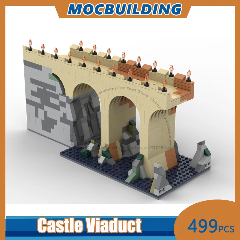 Castle Viaduct Model MOC Building Blocks DIY Assemble Bricks Architecture Display Collection Creative Toys Holiday Gifts 499PCS
Castle Viaduct Model MOC Building Blocks DIY Assemble Bricks Architecture Display Collection Creative Toys Holiday Gifts 499PCS