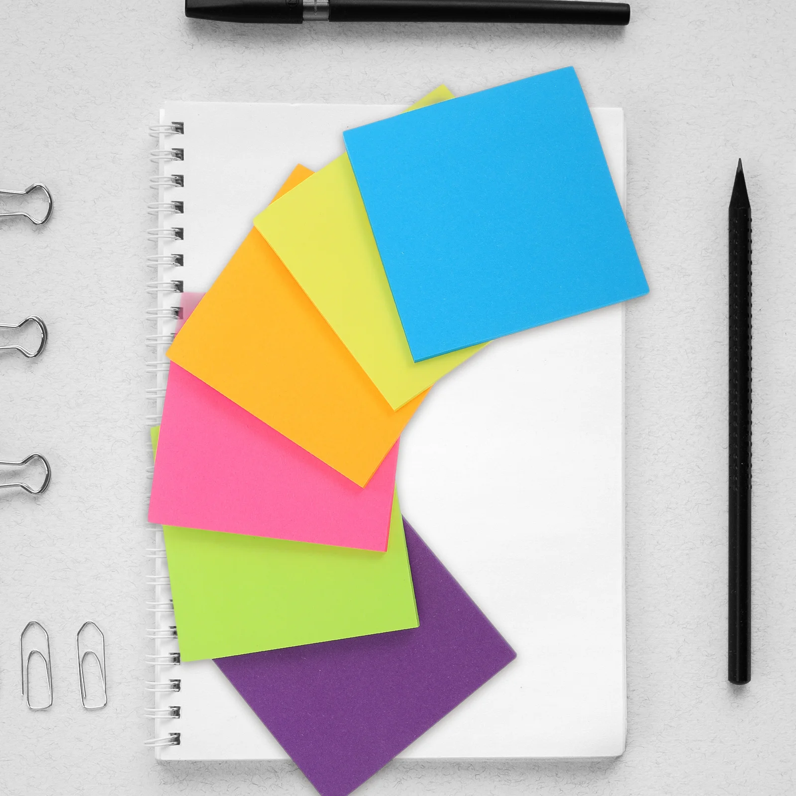 6pcs Fluorescent Notes 3x3inch Compact Adhesive Note Pads School Office Book Notes Pad Supplies Student Accessories
6pcs Fluorescent Notes 3x3inch Compact Adhesive Note Pads School Office Book Notes Pad Supplies Student Accessories