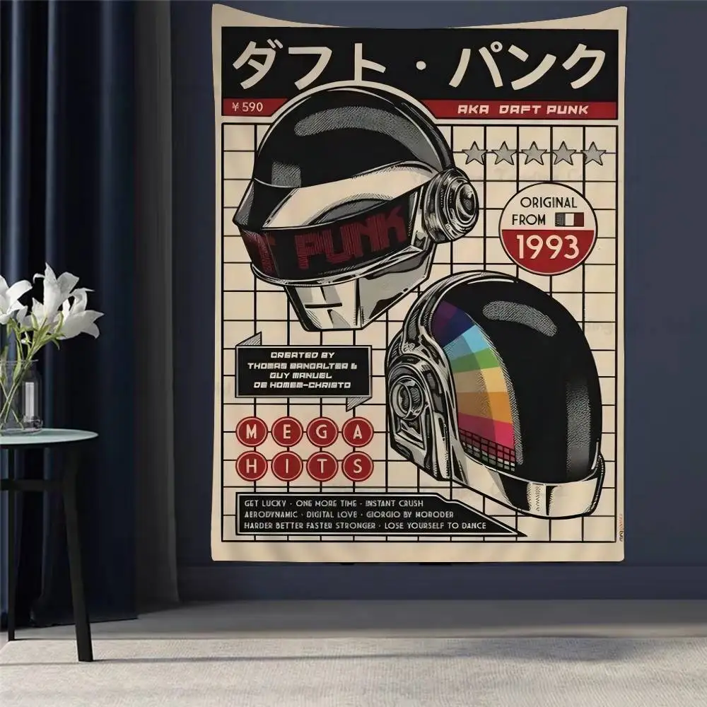 Around The World Daft Punk Anime Tapestry Hippie Flower Wall Carpets Dorm Decor Cheap Hippie Wall Hanging
Around The World Daft Punk Anime Tapestry Hippie Flower Wall Carpets Dorm Decor Cheap Hippie Wall Hanging