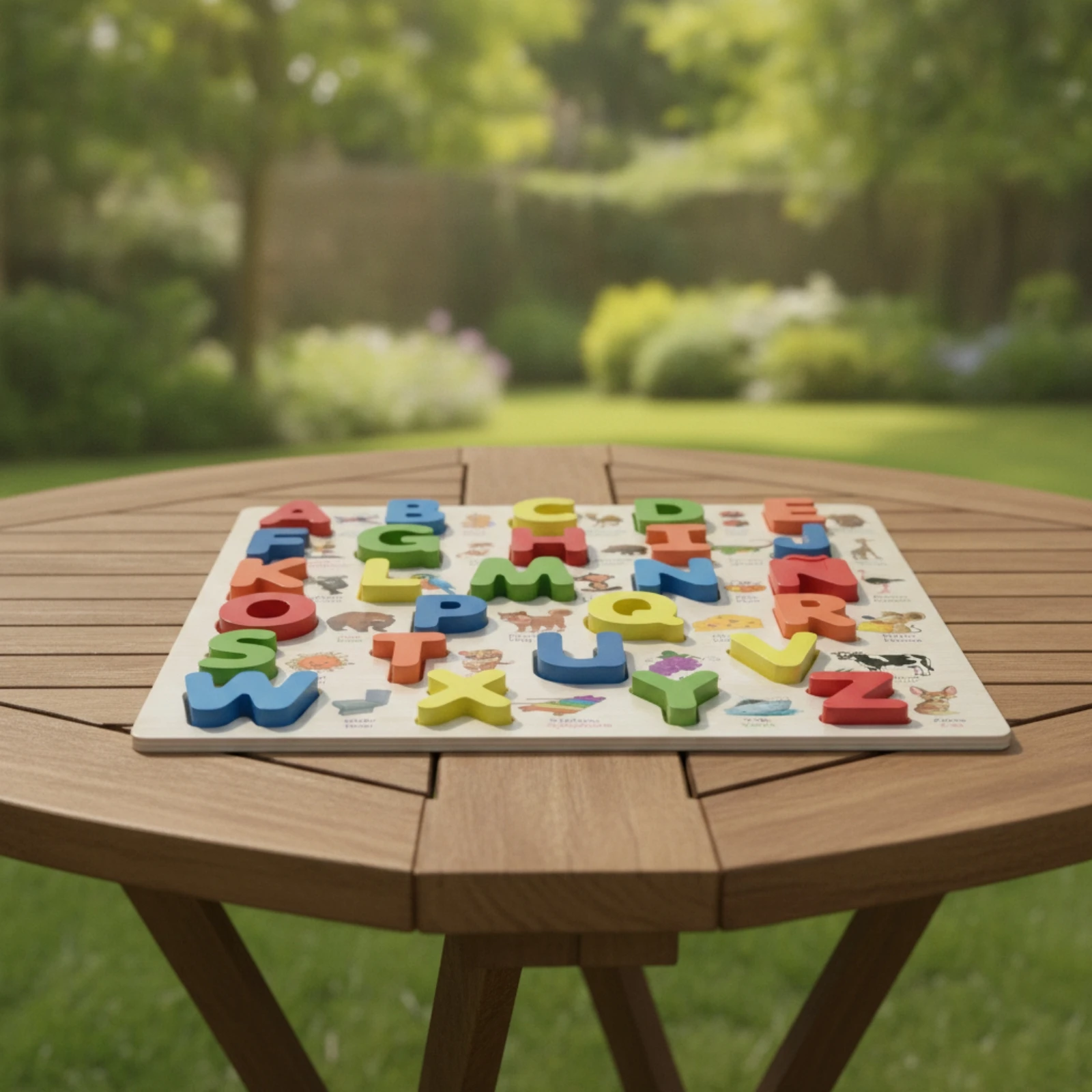Puzzle Activity Board Rounded Wooden Puzzle Matching Toy Early Learning Movable for Toddlers, Playroom, Homeschool
Puzzle Activity Board Rounded Wooden Puzzle Matching Toy Early Learning Movable for Toddlers, Playroom, Homeschool