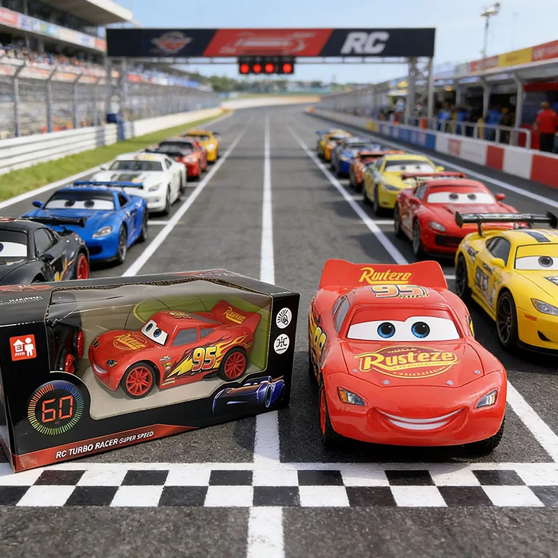 2026 Disney Pixar Cars 3, электрическая игрушечная машинка с молнией Mcqueen, пульт дистанционного управления, детская игрушка, имитация гонок, подарки для школы
2026 Disney Pixar Cars 3, электрическая игрушечная машинка с молнией Mcqueen, пульт дистанционного управления, детская игрушка, имитация гонок, подарки для школы