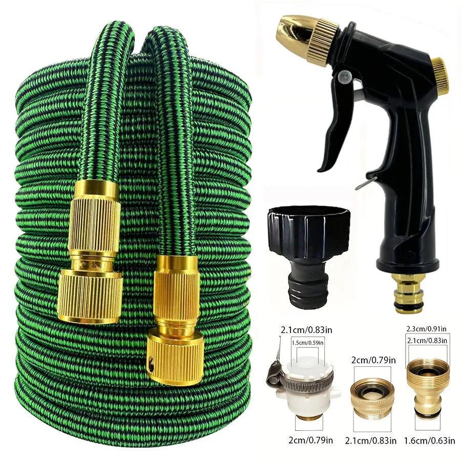 25ft-150ft Garden Water Hose Expandable Rubber Magic Hose High-Pressure Water Gun Garden Farm Irrigation And Cleaning Tools
25ft-150ft Garden Water Hose Expandable Rubber Magic Hose High-Pressure Water Gun Garden Farm Irrigation And Cleaning Tools