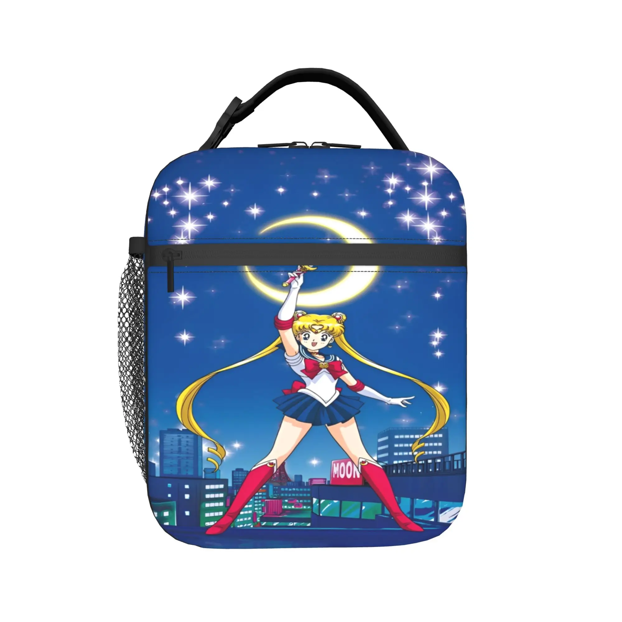 Sailors Moons Luna girls anime Insulated Lunch Tote Bag For Outdoor Food Storage Bag Portable Thermal Cooler Lunch Boxes
Sailors Moons Luna girls anime Insulated Lunch Tote Bag For Outdoor Food Storage Bag Portable Thermal Cooler Lunch Boxes