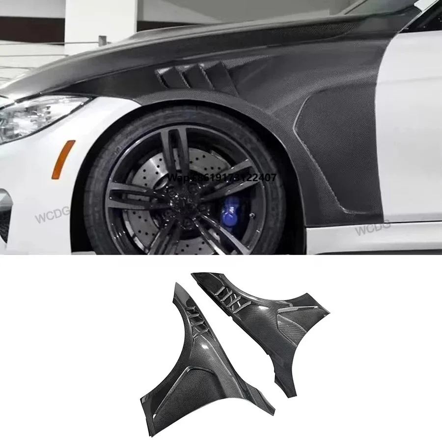 For 4 Series F82 M4 F80 M3 2015+ New Carbon Fiber Front Bumper Side Fender Vented Mudguard Cover Car Part Body Kit
For 4 Series F82 M4 F80 M3 2015+ New Carbon Fiber Front Bumper Side Fender Vented Mudguard Cover Car Part Body Kit