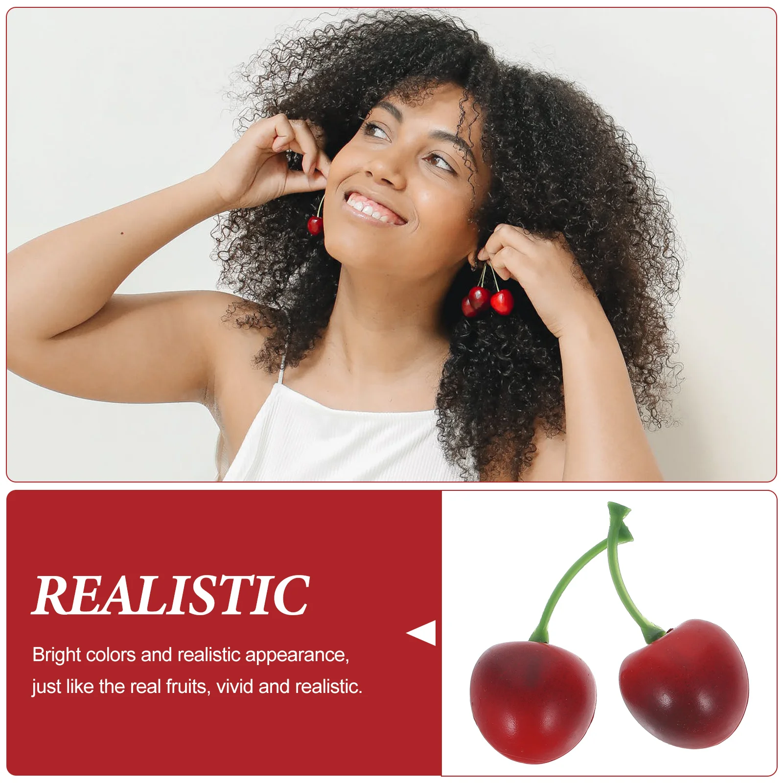 20Pcs Simulation Cherry Decor Realistic Artificial Fruits Bright Colors Home Party Table Centerpieces Photo Props
20Pcs Simulation Cherry Decor Realistic Artificial Fruits Bright Colors Home Party Table Centerpieces Photo Props