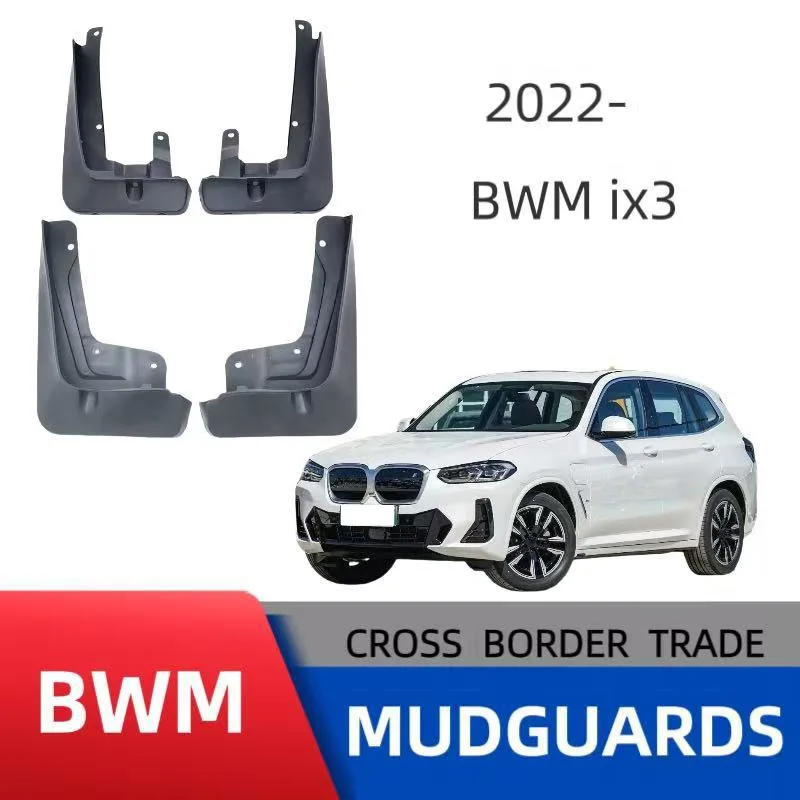 For 22 BMW iX3 Car Mudguards Cover Front and Rear Parts Splash Proof Automotive Mud Flaps Wheel Guards Accessories
For 22 BMW iX3 Car Mudguards Cover Front and Rear Parts Splash Proof Automotive Mud Flaps Wheel Guards Accessories
