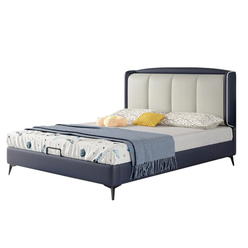 Modern minimalist children's bed, boys single bed, teenagers, solid wood bed for girls
Modern minimalist children's bed, boys single bed, teenagers, solid wood bed for girls