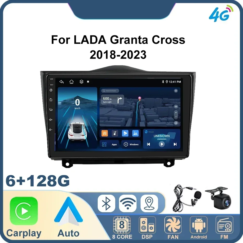 Автомобильный радиоприемник Android для LADA Granta Cross 2018-2023 Carplay 4G NET GPS Автомобильное аудио 9 дюймов WIFI BT IPS Автомобильные аудиосистемы
Автомобильный радиоприемник Android для LADA Granta Cross 2018-2023 Carplay 4G NET GPS Автомобильное аудио 9 дюймов WIFI BT IPS Автомобильные аудиосистемы
