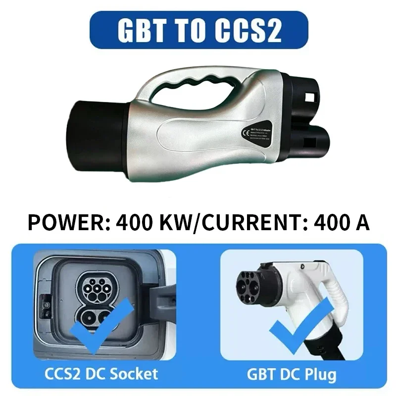 400A/400KW DC Charging Station Converter GBT to CCS2 / GBT to CCS1 / CCS2 to CHAdeMO Fast Charging Adapter 300KW
400A/400KW DC Charging Station Converter GBT to CCS2 / GBT to CCS1 / CCS2 to CHAdeMO Fast Charging Adapter 300KW