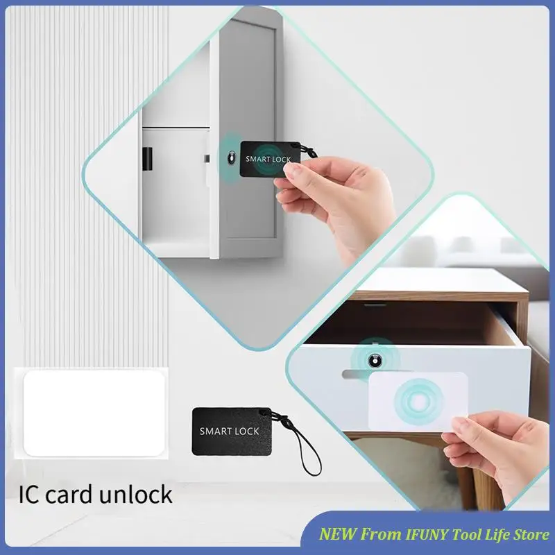 Keyless Bluetooth Smart Lock For Locker Wood Door - IC Card Unlock, App Remote Monitoring With Tuya Smart Technology New
Keyless Bluetooth Smart Lock For Locker Wood Door - IC Card Unlock, App Remote Monitoring With Tuya Smart Technology New