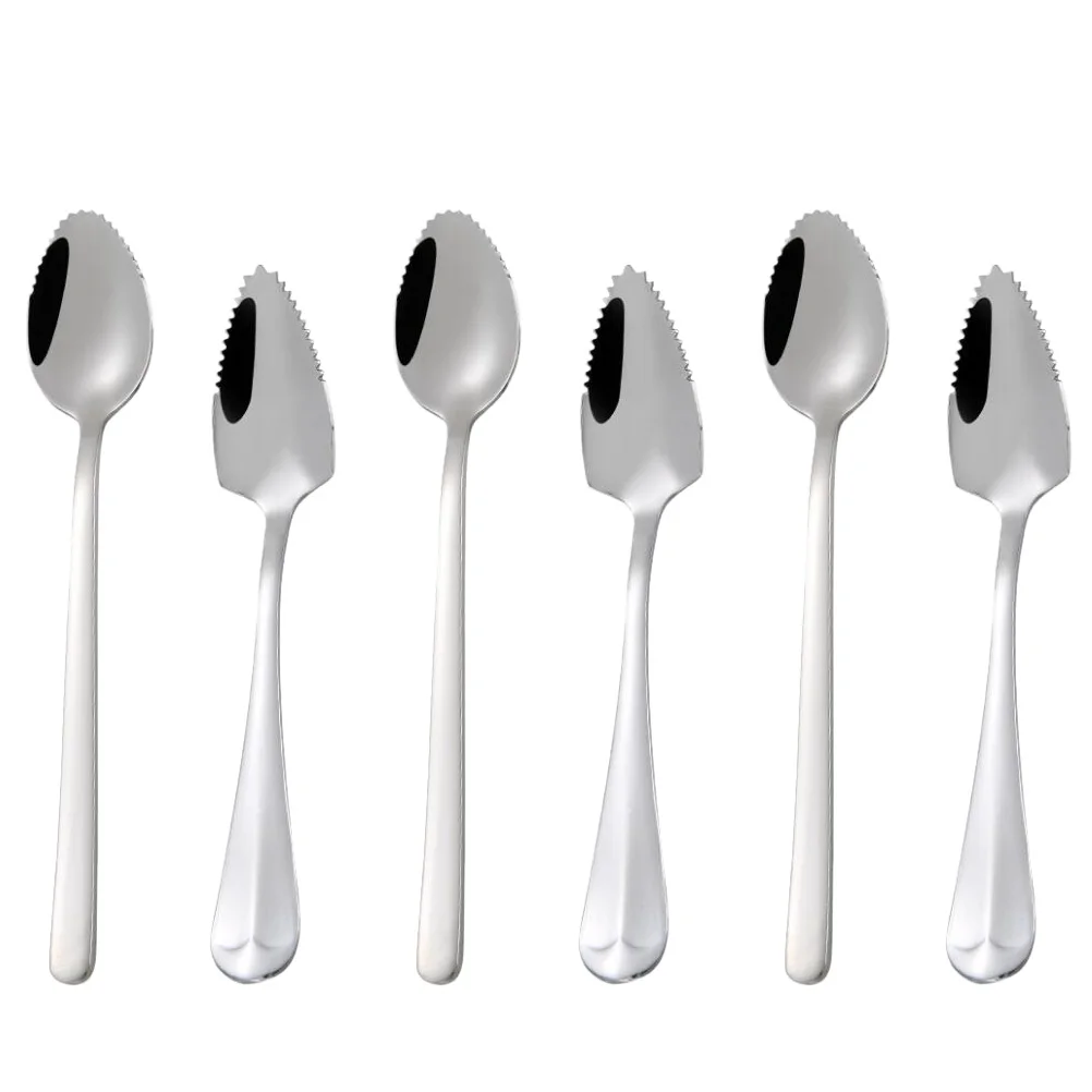 6 Pcs Scraper Baby Fruit Mud Spoon Spoons Stainless Steel Baby Feeding Portable Safe Toddler Mud Food Grade
6 Pcs Scraper Baby Fruit Mud Spoon Spoons Stainless Steel Baby Feeding Portable Safe Toddler Mud Food Grade