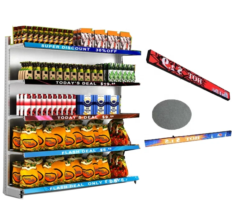 Полка для супермаркета HD, светодиодный дисплей, цифровая реклама, видеовывеска, ценная панель GOB P1.875 Smart SDK, полка, светодиодный экран
Полка для супермаркета HD, светодиодный дисплей, цифровая реклама, видеовывеска, ценная панель GOB P1.875 Smart SDK, полка, светодиодный экран