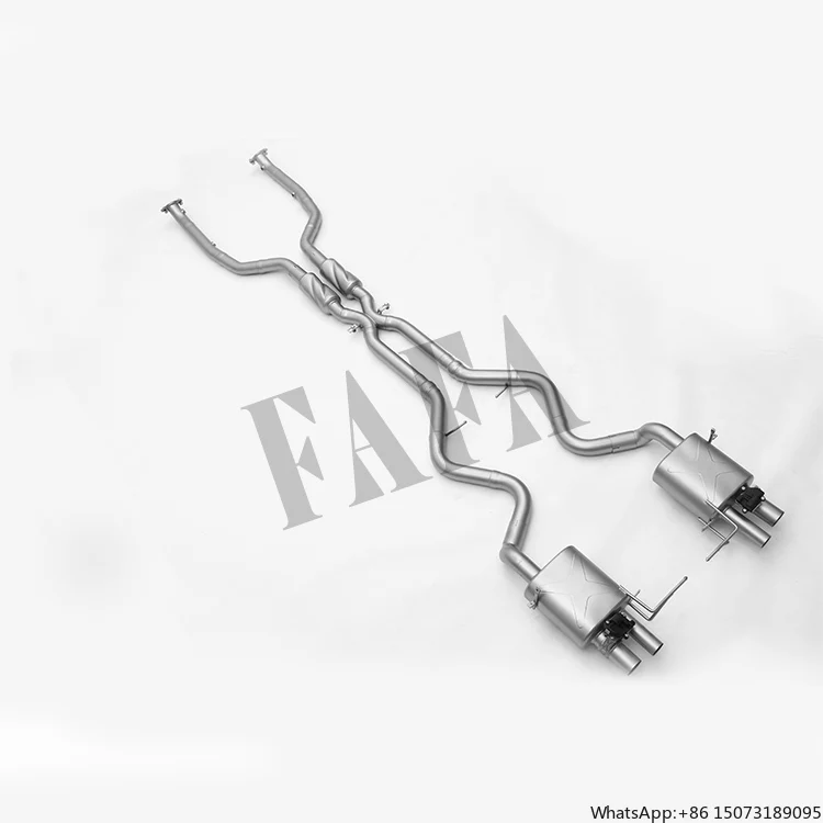 For M3 E92 E93 4.0L Exhaust System Middle Tail Section Electric Valve Muffler High Performance Exhaust Pipe Car Exhaust
For M3 E92 E93 4.0L Exhaust System Middle Tail Section Electric Valve Muffler High Performance Exhaust Pipe Car Exhaust