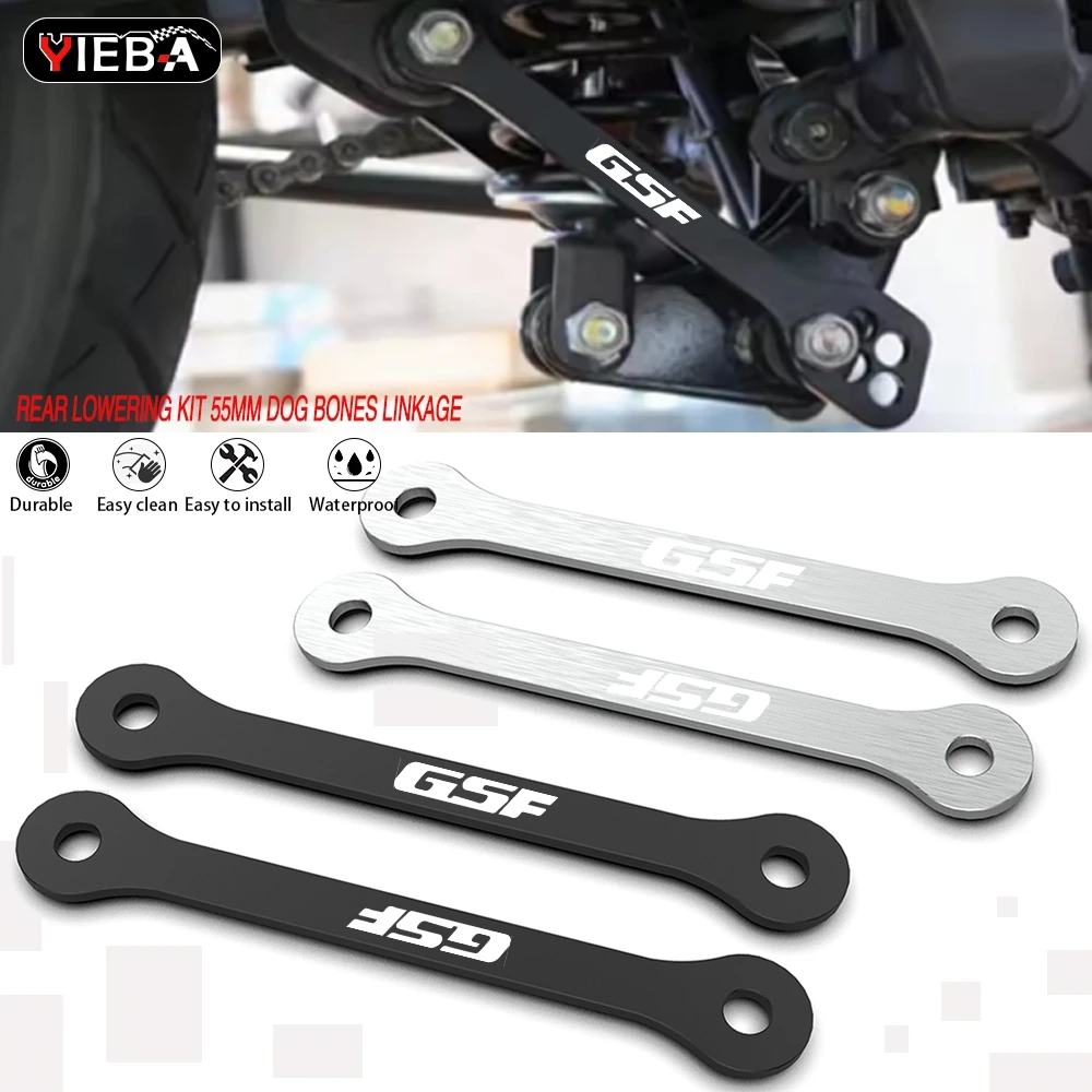 Motorcycle Accessories Rear Lowering kit 55mm Dog Bones Linkage For Suzuki GSF 1200 1250 Bandit 1996 - 2011 2012 GSF1200 GSF1250
Motorcycle Accessories Rear Lowering kit 55mm Dog Bones Linkage For Suzuki GSF 1200 1250 Bandit 1996 - 2011 2012 GSF1200 GSF1250