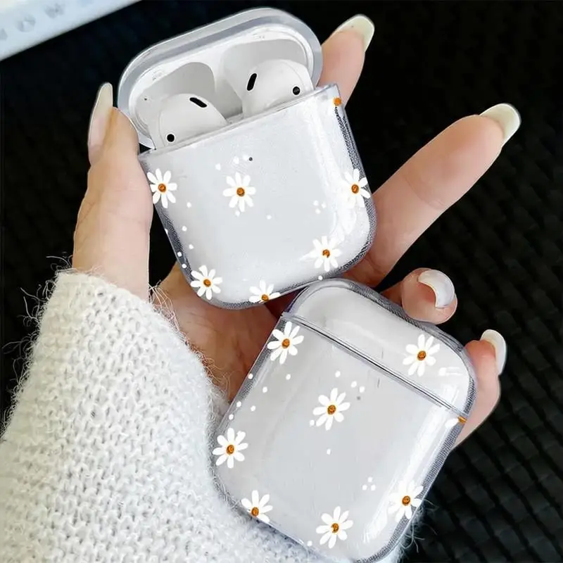 White Daisy Flower Clear Earphone Case for Airpods 4th 3rd Pro 3 2 Shockproof Cover for Airpod 2 3 1 Protective Accessorie Shell
White Daisy Flower Clear Earphone Case for Airpods 4th 3rd Pro 3 2 Shockproof Cover for Airpod 2 3 1 Protective Accessorie Shell