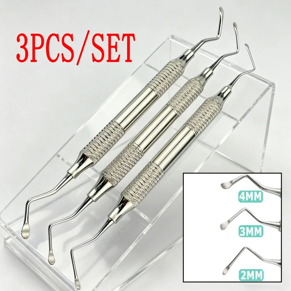 Dental Curette Set – Gracey Bone Scaler for Tooth Cleaning, 3Pcs Professional
Dental Curette Set – Gracey Bone Scaler for Tooth Cleaning, 3Pcs Professional