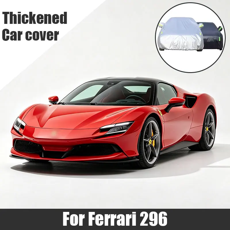 For Ferrari 296 GTB GTS Full Car Cover Side Zipper Design Waterproof Dustproof Sun Protection Outdoor Vehicle Cover
For Ferrari 296 GTB GTS Full Car Cover Side Zipper Design Waterproof Dustproof Sun Protection Outdoor Vehicle Cover