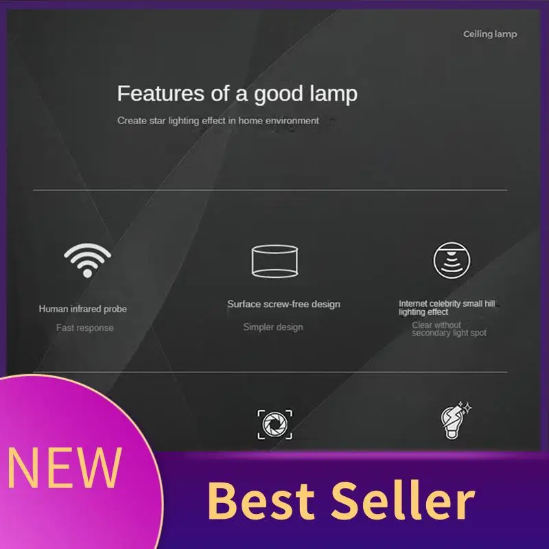 Ceiling Sensor Light Lamp COB Downlight Lighting Room Surface Installed 12W 3500K
Ceiling Sensor Light Lamp COB Downlight Lighting Room Surface Installed 12W 3500K