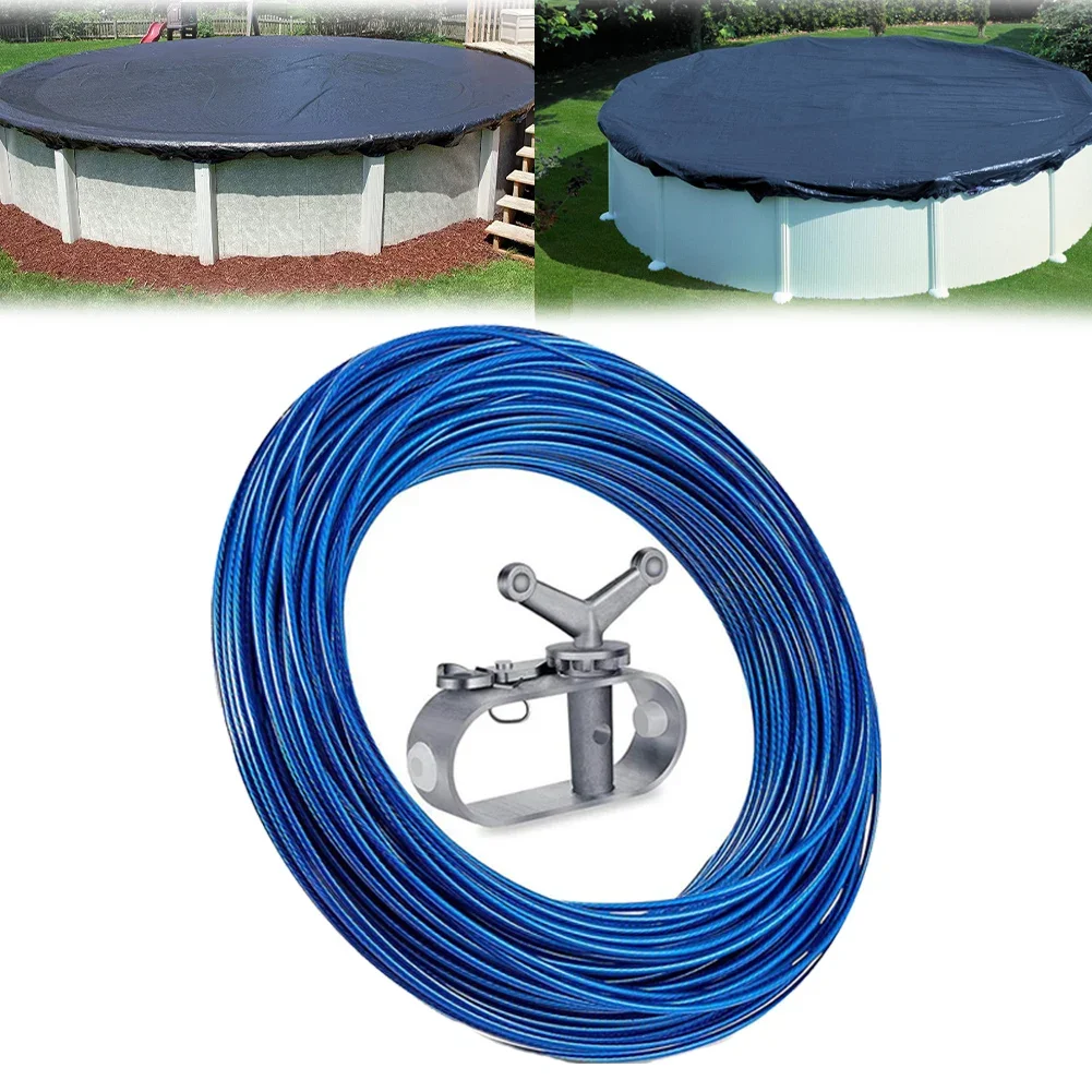 Secure Fit Guaranteed 100ft Pool Cover Fastening Kit with Tough Tightener for All Shapes of Above Ground Pools
Secure Fit Guaranteed 100ft Pool Cover Fastening Kit with Tough Tightener for All Shapes of Above Ground Pools