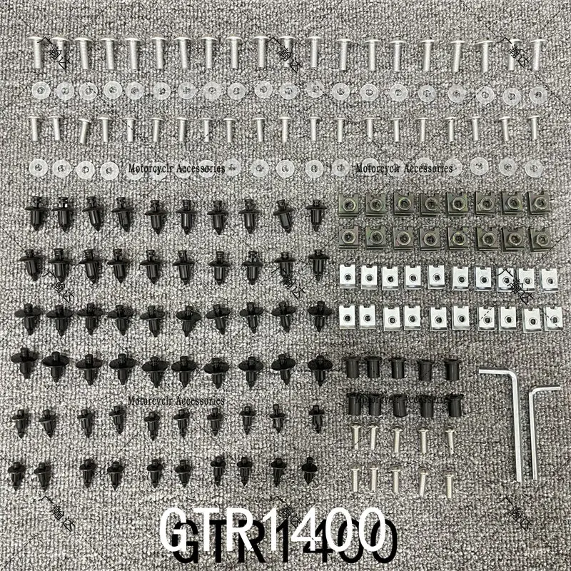 Fairing Bodywork Kit Bolts Screws For Fit For Kawasaki GTR1400 / CONCOURS 2007-2017
Fairing Bodywork Kit Bolts Screws For Fit For Kawasaki GTR1400 / CONCOURS 2007-2017