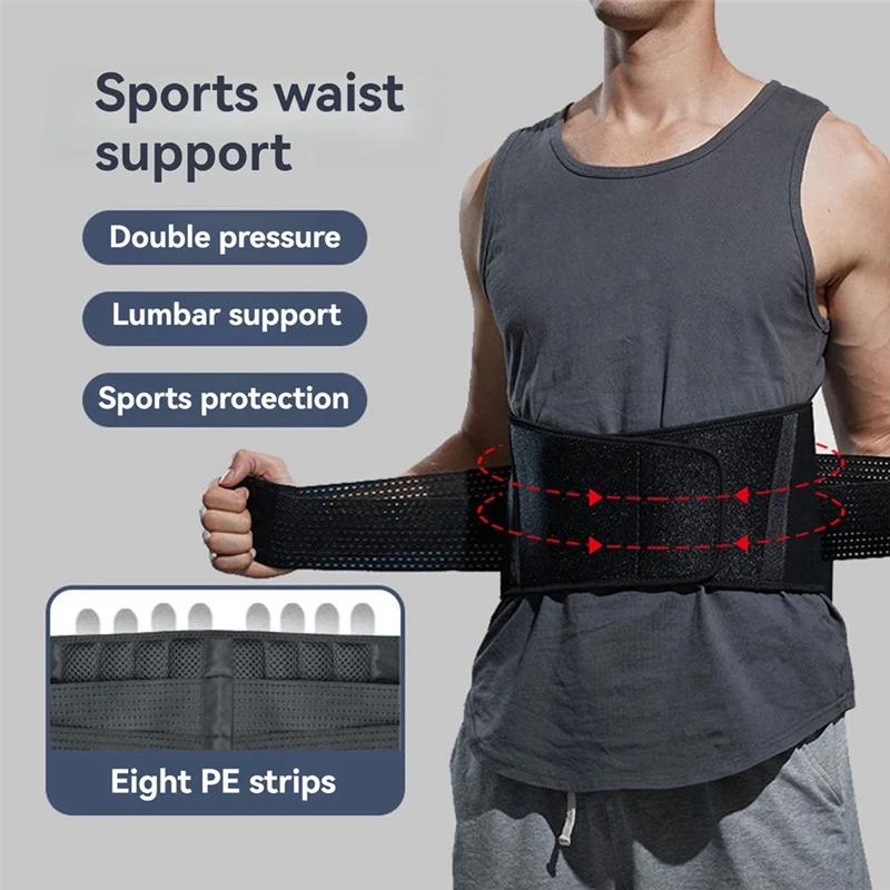 AZ-Fitness Waistband Support Steel Plate Pressure Lumbar Support Basketball Squat Weightlifting Protective Waist
AZ-Fitness Waistband Support Steel Plate Pressure Lumbar Support Basketball Squat Weightlifting Protective Waist