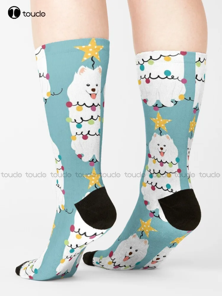 Samoyed Christmas Tree Socks Funny Socks For Men Personalized Custom Unisex Adult Teen Youth Socks 360° Digital Print Harajuku
Samoyed Christmas Tree Socks Funny Socks For Men Personalized Custom Unisex Adult Teen Youth Socks 360° Digital Print Harajuku
