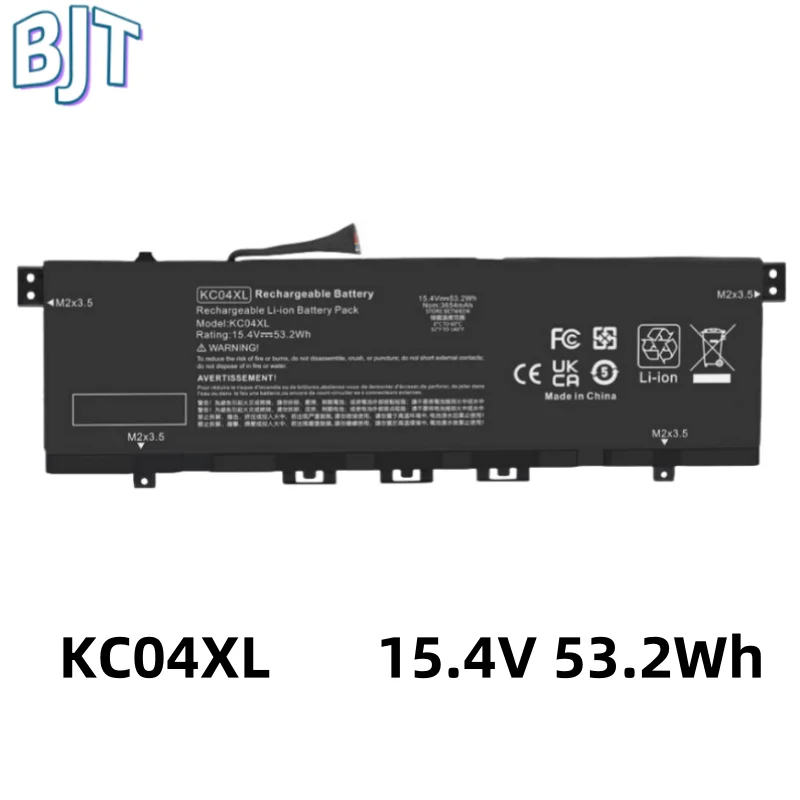 Новый литий-ионный аккумулятор для ноутбука 15,4 В, 53,2 Втч KC04XL для HP Envy X360 13-AG 13-AQ 13-AH HQ-TRE TPN-W136 HSTNN-DB8P HSTNN-IB8K L08496-855
Новый литий-ионный аккумулятор для ноутбука 15,4 В, 53,2 Втч KC04XL для HP Envy X360 13-AG 13-AQ 13-AH HQ-TRE TPN-W136 HSTNN-DB8P HSTNN-IB8K L08496-855