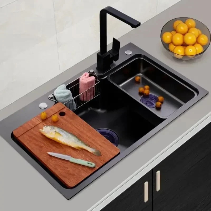 Top Mount Stainless Steel Kitchen Sink Single Bowl Basin Square Faucet Home Living Room Sink Accessories Left Side Waste
Top Mount Stainless Steel Kitchen Sink Single Bowl Basin Square Faucet Home Living Room Sink Accessories Left Side Waste