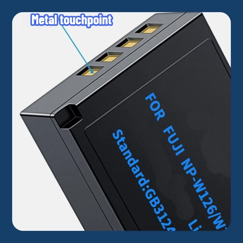 1600mAh High-Quality Battery NP-W126S for Fujiflim XS10/XT30/XT20/XT3/XA7/X100F/V/XT200/E4 CamerXas
1600mAh High-Quality Battery NP-W126S for Fujiflim XS10/XT30/XT20/XT3/XA7/X100F/V/XT200/E4 CamerXas