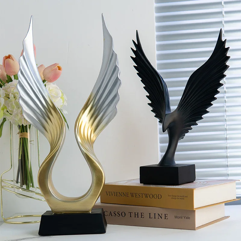 Black Gold Dapeng Spreading Wings Sculpture Resin Crafts Bird Resin Ornaments Home Decorations Living Room Porch Decoration
Black Gold Dapeng Spreading Wings Sculpture Resin Crafts Bird Resin Ornaments Home Decorations Living Room Porch Decoration