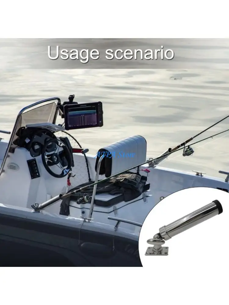 U13C 316 Stainless Steel Rod Rest for Boat Deck Fishing and Marine Use
U13C 316 Stainless Steel Rod Rest for Boat Deck Fishing and Marine Use
