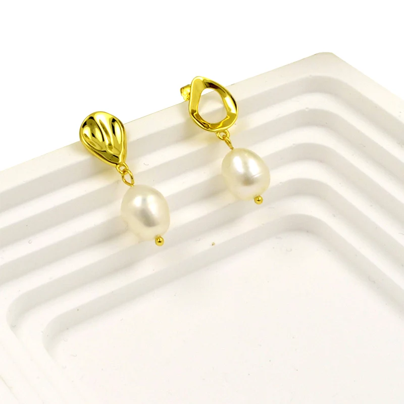 Asymmetric Pearl Statement Pearl Earrings 925 Sterling Silver Freshwater Pearl Teardrop Earrings Trend Jewelry Party Gift
Asymmetric Pearl Statement Pearl Earrings 925 Sterling Silver Freshwater Pearl Teardrop Earrings Trend Jewelry Party Gift