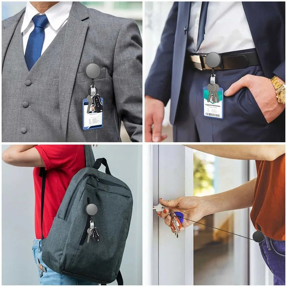 Многофункциональный металлический карабин для катушки, выдвижной анти-потерянный зажим для катушки для значка, органайзер для охранной цепи на открытом воздухе
Многофункциональный металлический карабин для катушки, выдвижной анти-потерянный зажим для катушки для значка, органайзер для охранной цепи на открытом воздухе