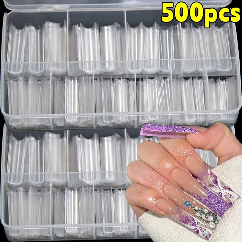 500 шт. прозрачных квадратных накладных ногтей без изгибов, французский маникюр, наклейки для ногтей, искусственные ногти для самостоятельного наращивания, дизайн ногтей
500 шт. прозрачных квадратных накладных ногтей без изгибов, французский маникюр, наклейки для ногтей, искусственные ногти для самостоятельного наращивания, дизайн ногтей