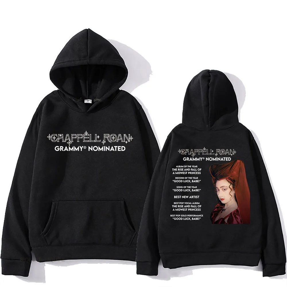 ChappellRoan Harajuku Hooded Graphic Printing Fleece Comfortable Sweatshirt Long-sleeved Retro Clothing Ropa Mujer Punk Hoody
ChappellRoan Harajuku Hooded Graphic Printing Fleece Comfortable Sweatshirt Long-sleeved Retro Clothing Ropa Mujer Punk Hoody