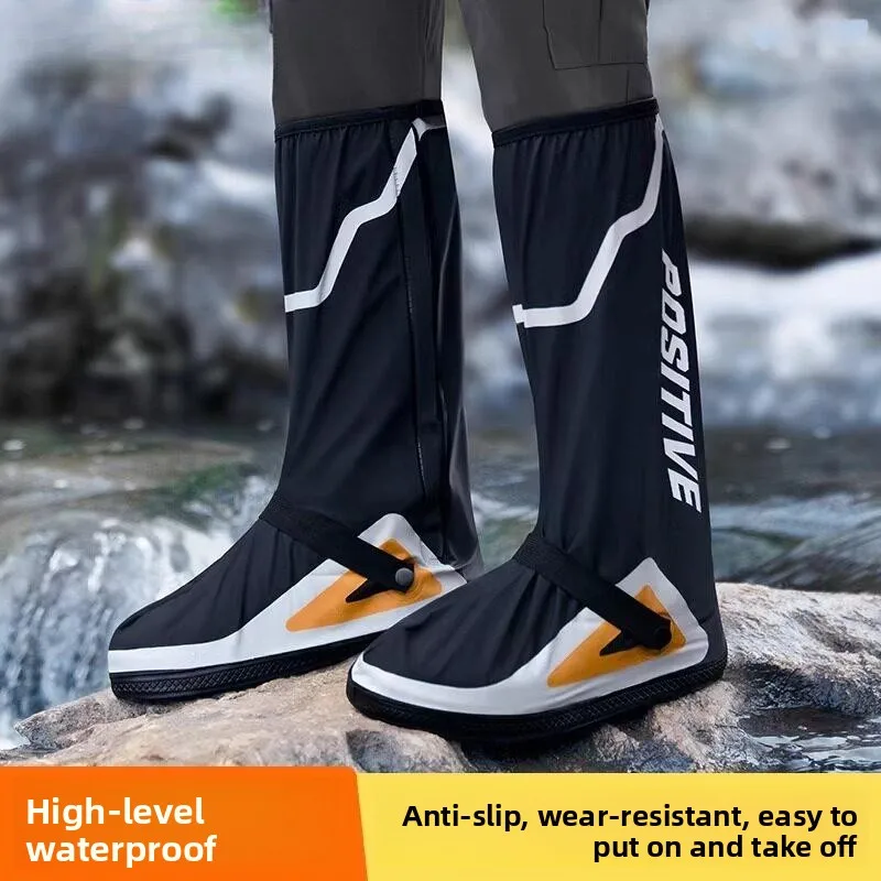 Adult Thickened Waterproof Non-slip Rain Boot Covers Men's Women's Outdoor Rainy Day Foot Protection High Tube Boots
Adult Thickened Waterproof Non-slip Rain Boot Covers Men's Women's Outdoor Rainy Day Foot Protection High Tube Boots