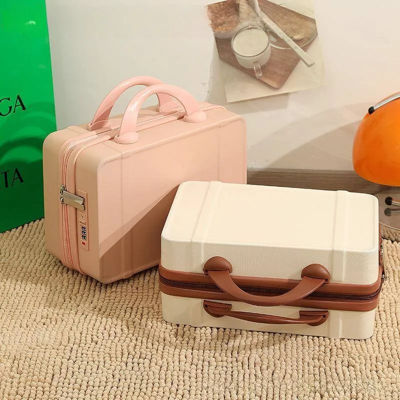 Candy Colored Small 14 Inch Handbag Cosmetic Bag Lockable Storage Box Travel Luggage Cute Gift Box Polyester Zipper Closure
Candy Colored Small 14 Inch Handbag Cosmetic Bag Lockable Storage Box Travel Luggage Cute Gift Box Polyester Zipper Closure